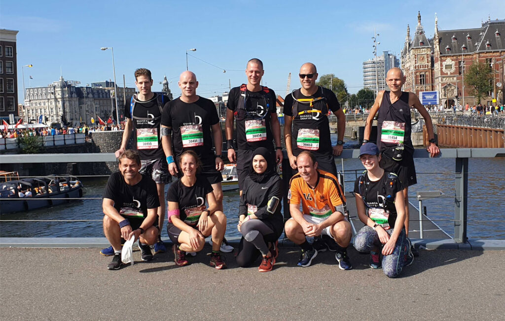 Quanza toont karakter tijdens de Dam tot Damloop